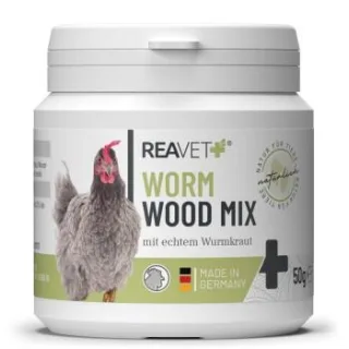 REAVET Wormwood Mix Pulver für Hühner 50g
