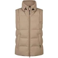 PIKEUR Gilet Quilted Vest, mocha cream - 36