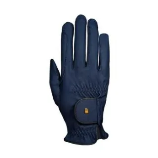 Roeckl Reithandschuhe Roeck Grip dunkelblau 7,5 cm