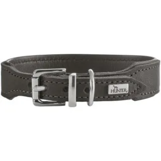 Hunter Hundehalsband malta grau S