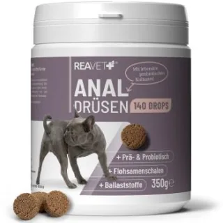 REAVET Analdrüsen Drops 350g (140Stk)