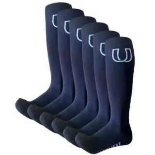Hufeisenliebe Reitsocken verstärkter Fuß L - INT