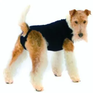 Trovet Hundebody Recovery Suit schwarz S-M