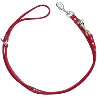 Hunter Verstellbare Führleine Grenaa rot 2 m, 20 cm