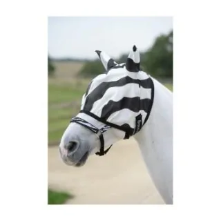 Bucas Fliegenmaske Zebra Buzz Off Fly VB/ COB (Vollblut)