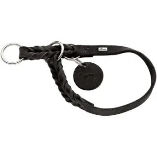 Hunter Dressurhalsung Solid Education schwarz 40 cm
