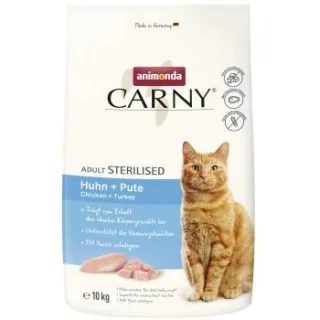 animonda Carny Trockenfutter Katze, Adult, Sterilised, Huhn und Pute 2x10 kg