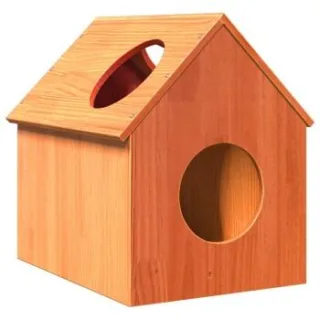 VidaXL Katzenhaus sandbraun
