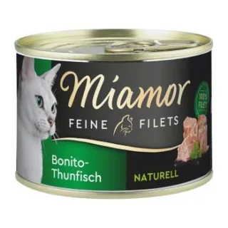 Miamor Feine Filets Naturell Bonito-Thunfisch 12x156 g