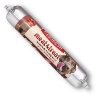 Fleischeslust Trainingswurst meat & treat Büffel 12x80 g