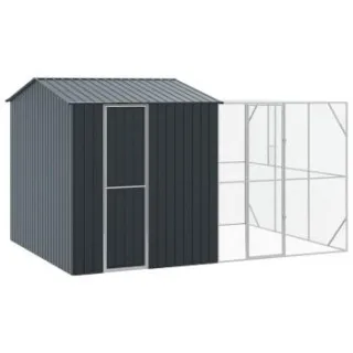 VidaXL Vogelvoliere 3,1 m, 4,21 m, 2,47 m