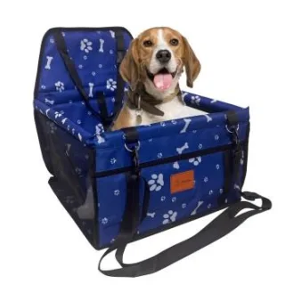 Petsation Hunde Autositz – Sicher & Bequem blau