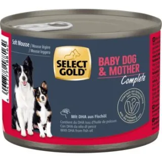SELECT GOLD Nassfutter Hund Complete Soft Mousse Baby & Mother 24x180 g