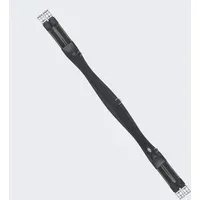 PRESTIGE Sattelgurt Glattleder, schwarz - 140 cm