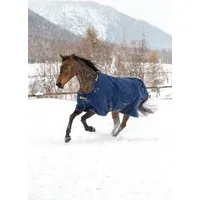 Bucas Irish Turnout 150 navy/gold - 155 cm