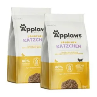Applaws Trockenfutter Kitten, Hähnchen 2x7,5 kg