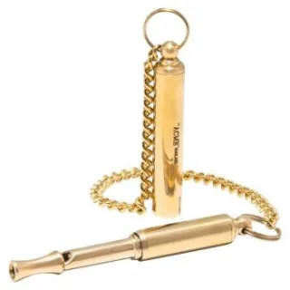 ACME Silent Whistle No. 535 altgold