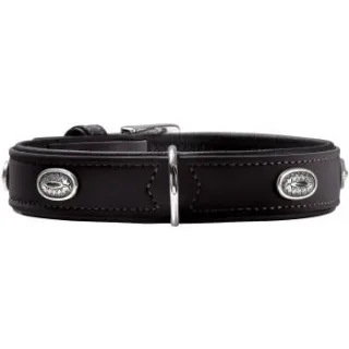 Hunter Hundehalsband softie stone schwarz M