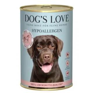 DOG'S LOVE HYPOALLERGEN Pferd 6x400 g