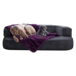 Tierlando LILLY flauschige Haustier- & Plüschdecke grün XL