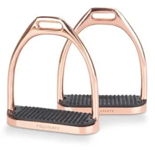 Equinate Steigbügel Luna rosa 10 cm