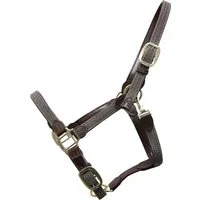 Kentucky Horsewear Nylon-Halfter geflochten grau - WB