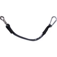 QHP Anhänger-Anbindestrick 90 cm - Schwarz
