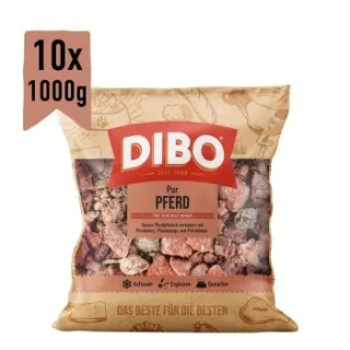 DIBO Frostfutter Pferdefleisch 10x1 kg