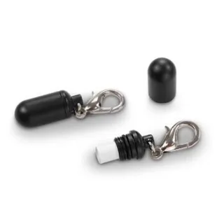 Wolters Aluminium-Adresshülse schwarz 1,2 cm