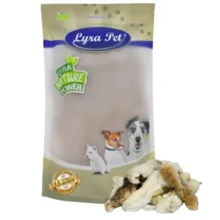 Lyra Pet Kaninchenpfoten mit Fell 1 kg