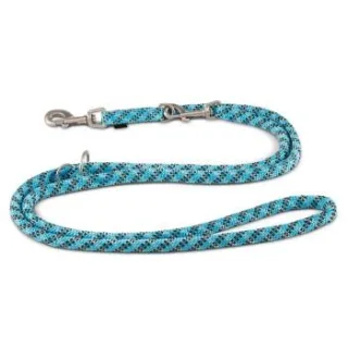 Wolters Everest-Tauprogramm Führleine, Hundeleine aqua/ schwarz 2 m, 9 mm