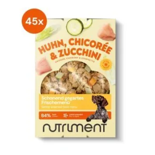 Nutriment Frischemenü Huhn, Chicorée & Zucchini 45x400 g