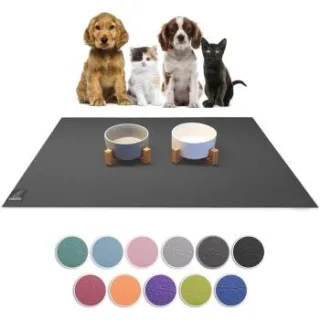 SANOZOO ® - Napfunterlage - Öko-Tex und Made in Germany grau 60 cm, 90 cm