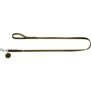 Hunter Führleine Solid Education oliv 1,6 cm, 1 m