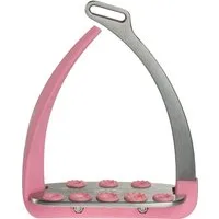 VEREDUS Steigbügel Steel1 Light Pink - 1 Paar