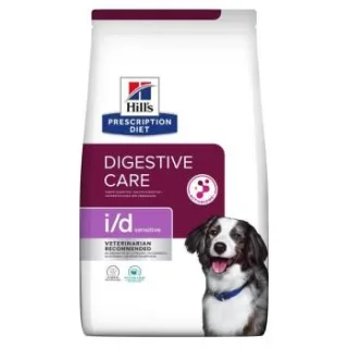 Hill's Prescription Diet i/d Sensitive Trockenfutter für Hunde, Adult, mit Ei und Reis zur Unterstützung der Verdauung 12 kg