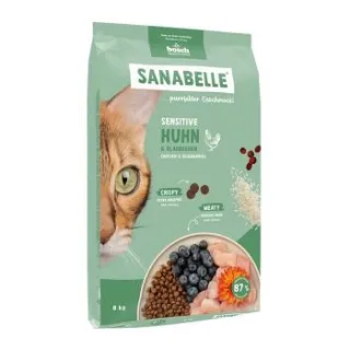 Sanabelle Trockenfutter Katze, Adult, Sensitive Huhn 8 kg