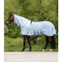Waldhausen Ekzemer-Fliegendecke Protect, hellblau/dunkelblau - 155 cm