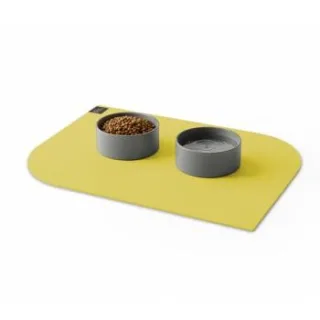 SANOZOO ® - Napfunterlage, Öko-Tex gelb 60 cm, 90 cm