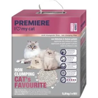 PREMIERE Cat's Favourite Hygienestreu Kitten & Adult 2x10 l