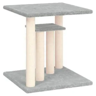 VidaXL Kratzsäule grau