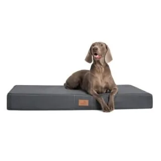 Tierlando HUGO BASIC Hundematratze schwarz/ graphit 80 cm, 13 cm, 60 cm