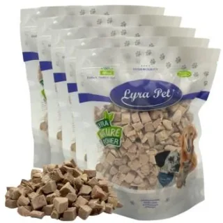 Lyra Pet Lyra Entenbrustwürfel gefriergetrocknet 5x200 g