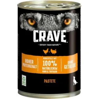 CRAVE Adult Rind, Huhn & Chiccorée 12x400 g