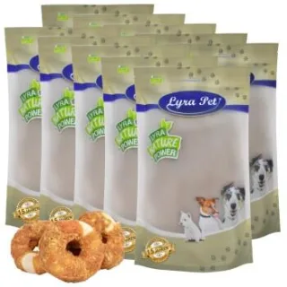 Lyra Pet Kauringe m. Hühnerbruststreifen 10 kg