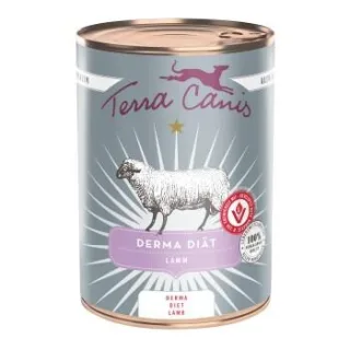 Terra Canis Nassfutter Hund Derma Diät Lamm 6x400 g