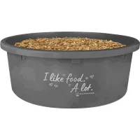 Waldhausen XL Müsli-Schale, mit Deckel, 8 l - grau