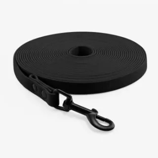THE DOG IDEA Schleppleine Schwarz 15 m