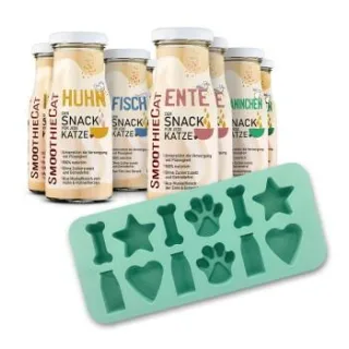 SmoothieCat Mix + Eiswürfelform 8x150 g