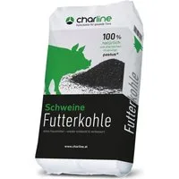 CharLine Futterkohle-Mehl für Schweine - 14 kg
